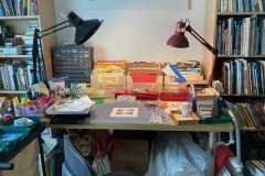 Kitchen Table Art Studio